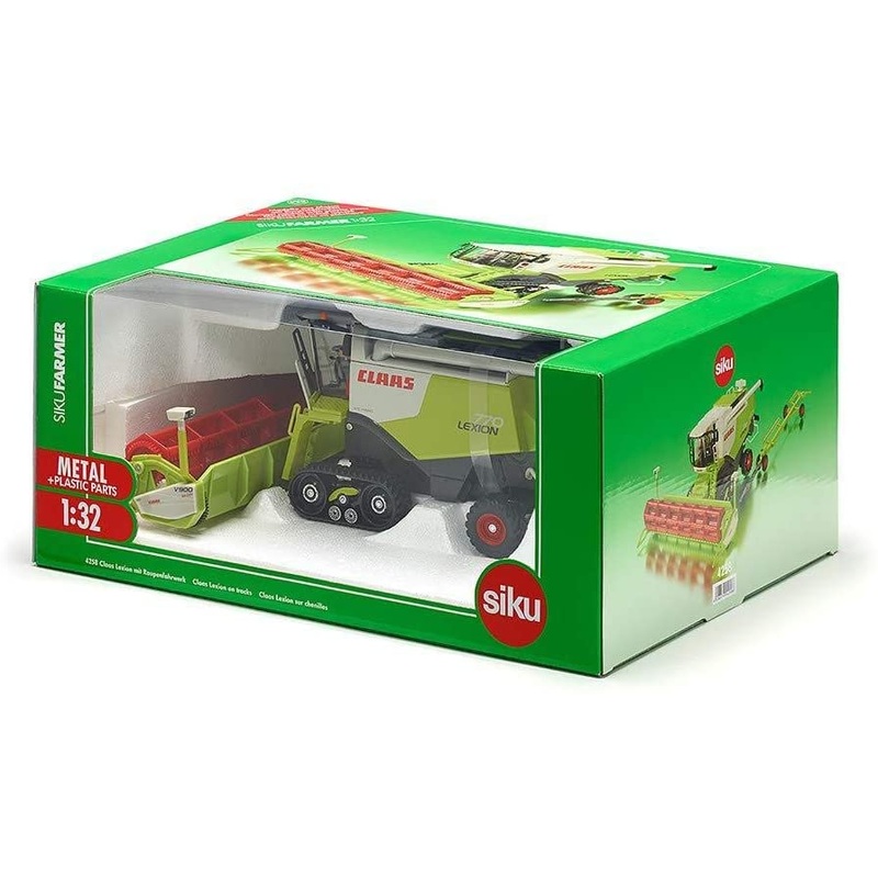 SIKU 4258 COMBINE HARVESTER CLAAS LEXION ON TRACKS 1:32 SCALE