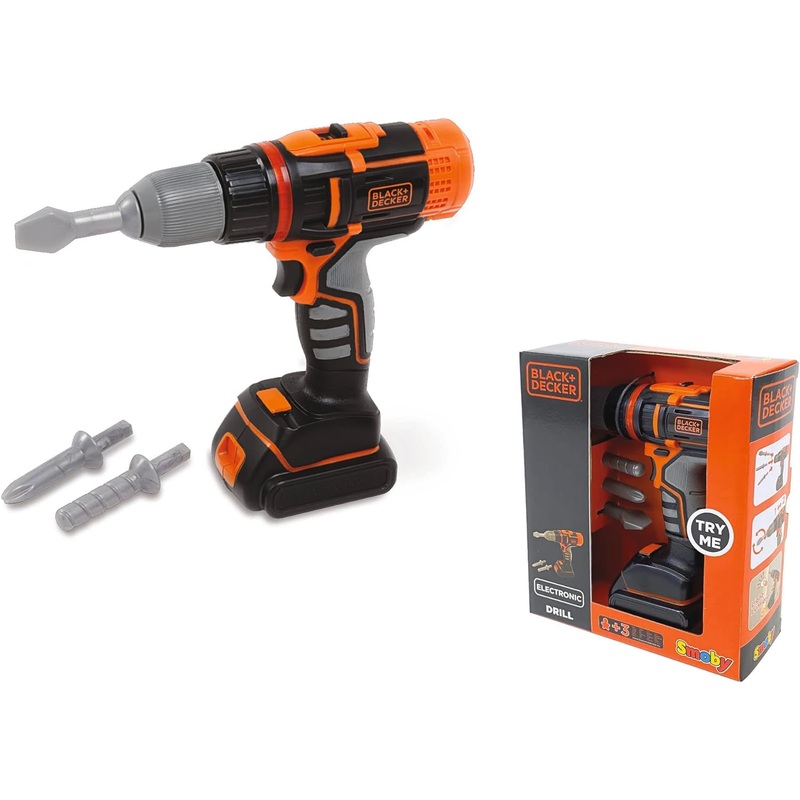 SMOBY 360197 BLACK & DECKER DRILL SET