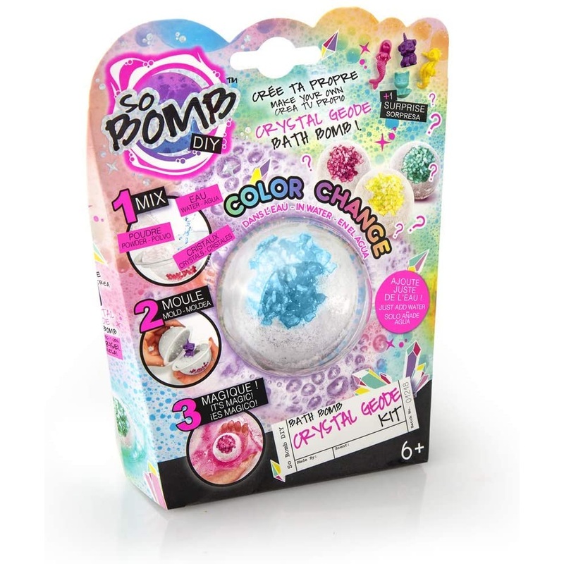 SO BOMB DIY BBD021 BATH BOMB CRYSTAL KIT ASSORTED DESIGNS