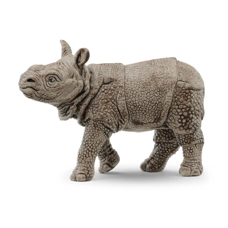 SCHLEICH 14860 WILD LIFE INDIAN RHINOCEROS BABY
