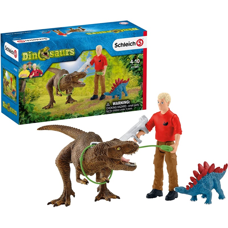 SCHLEICH 41465 DINOSAURS TYRANNOSAURUS REX ATTACK PLAYSET