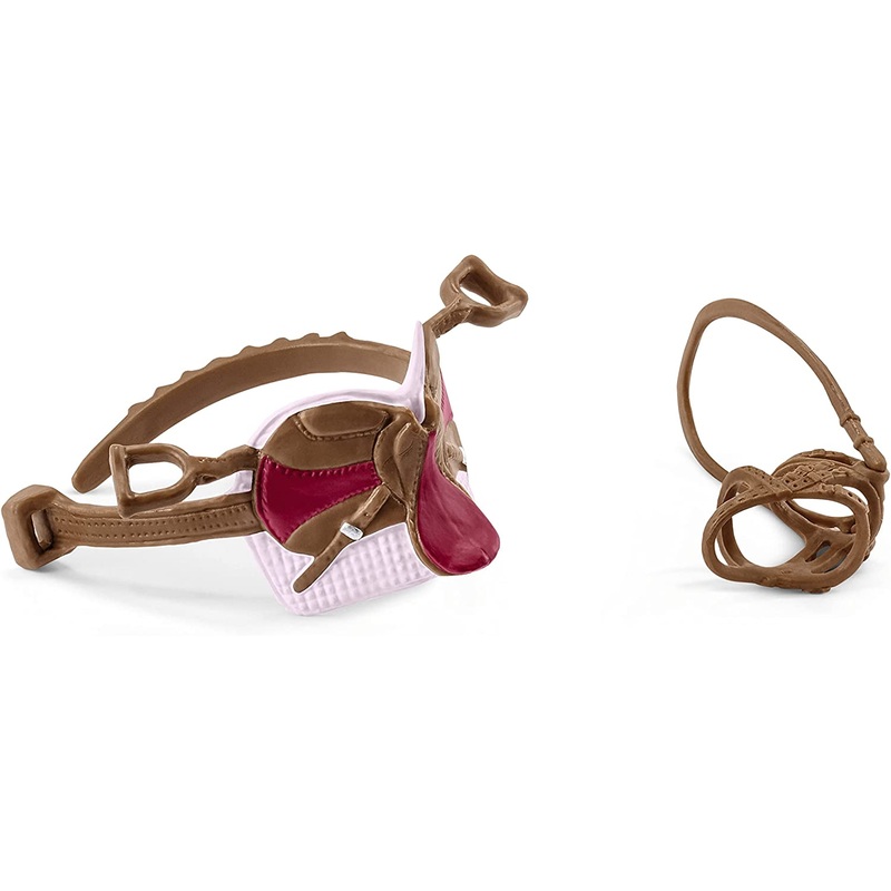 SCHLEICH 42490 HORSE CLUB SADDLE AND BRIDLE SOFIA AND BLOSSOM