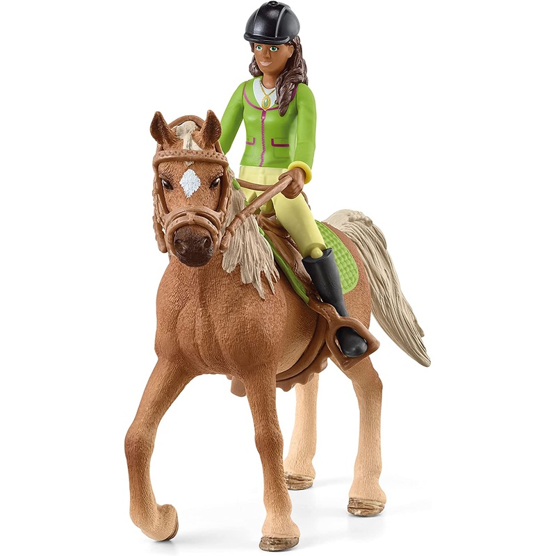 SCHLEICH 42542 HORSE CLUB SARAH & MYSTERY
