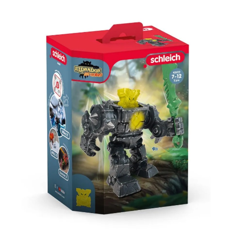 SCHLEICH 42600 ELDRADOR MINI CREATURES SHADOW JUNGLE ROBOT