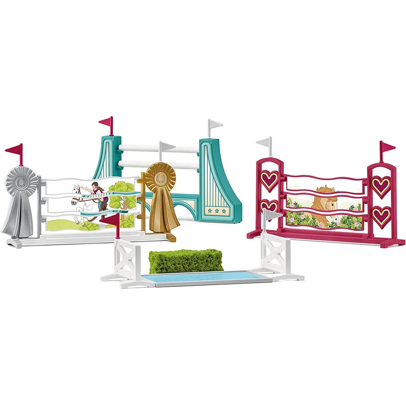 SCHLEICH 42612 HORSE CLUB OBSTACLE ACCESSORIES