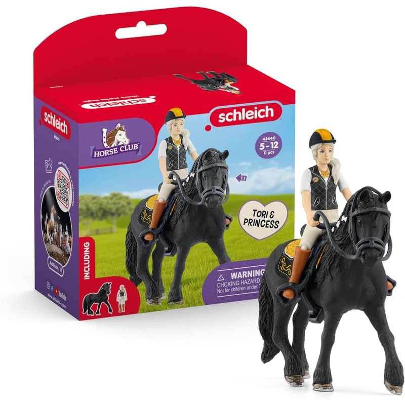 SCHLEICH 42640 HORSE CLUB TORI & PRINCESS