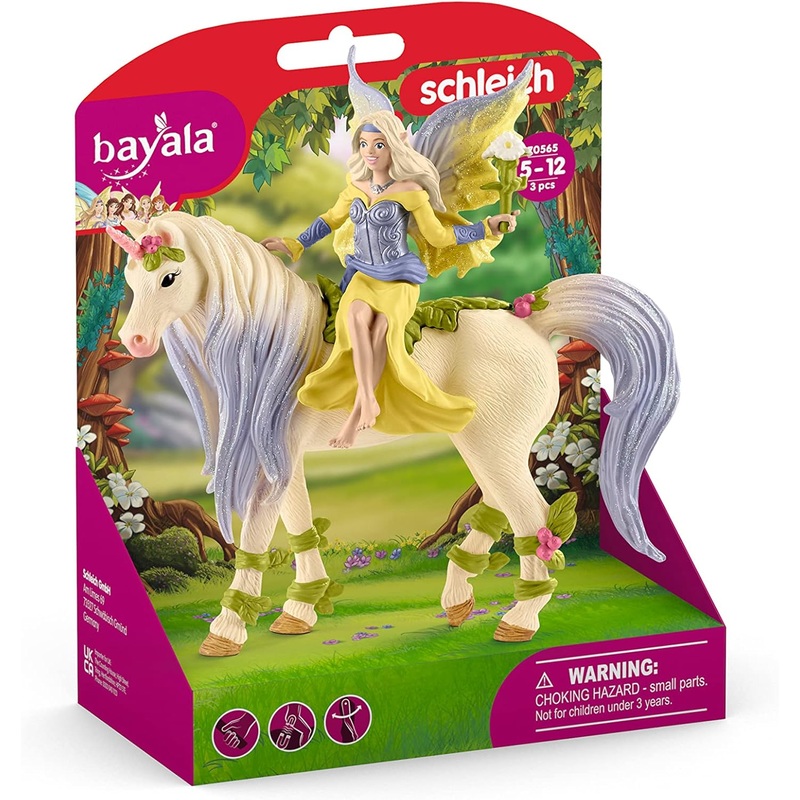 SCHLEICH 70565 BAYALA FAIRY SERA WITH BLOSSOM UNICORN