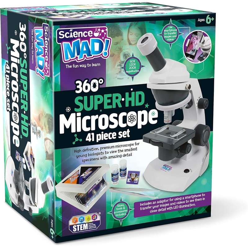 SCIENCE MAD SUPER HD MICROSCOPE