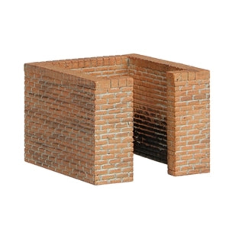SCENECRAFT 44-0512 BRICK COAL BUNKER