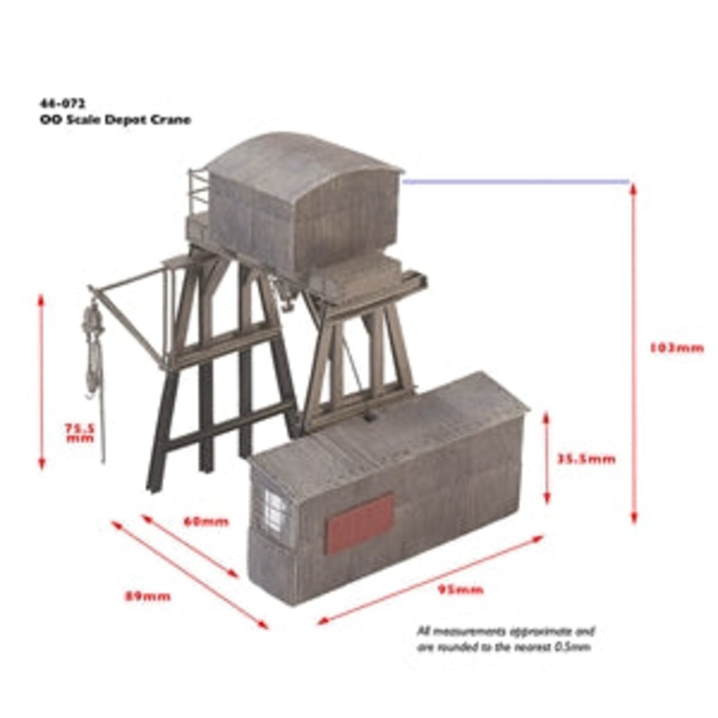 SCENECRAFT 44-072 DEPOT CRANE