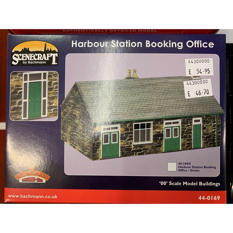 SCENECRAFT 44-169R HARBOUR STATION BOOKING OFFICE -RED
