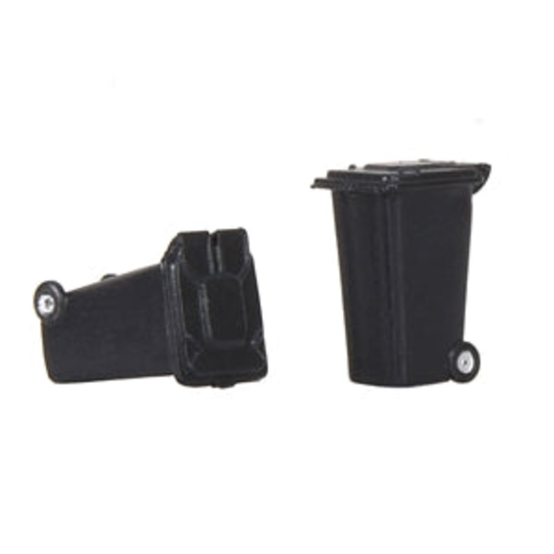 SCENECRAFT 44-525 Domestic Wheelie Bins (x10)