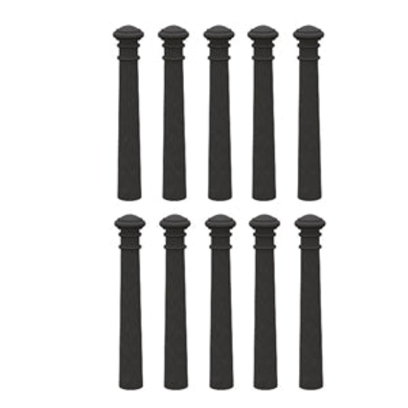 SCENECRAFT 44-530 Cast Iron Bollards (x10)