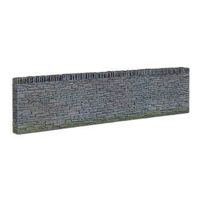 SCENECRAFT 44-599 NARROW GAUGE SLATE RETAINING WALLS X 4  OO-9