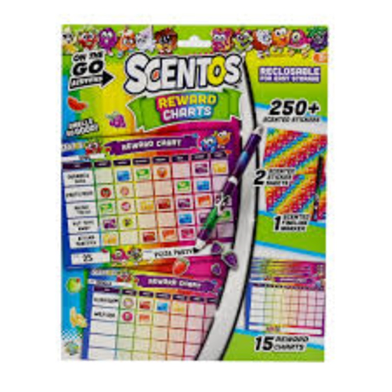 SCENTOS 45174 ON THE GO REWARD CHARTS