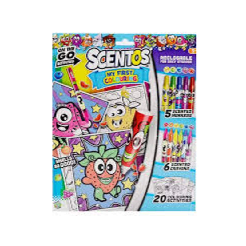 SCENTOS 45178 ON THE GO MY FIRST COLOURING