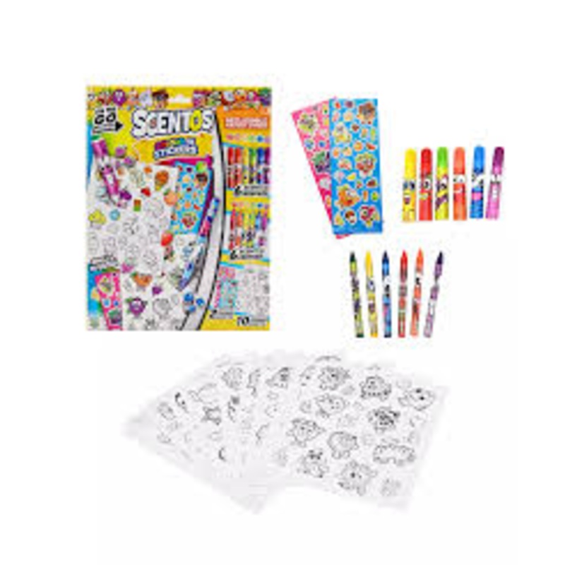 SCENTOS 45183 ON THE GO COLOUR IN STICKERS