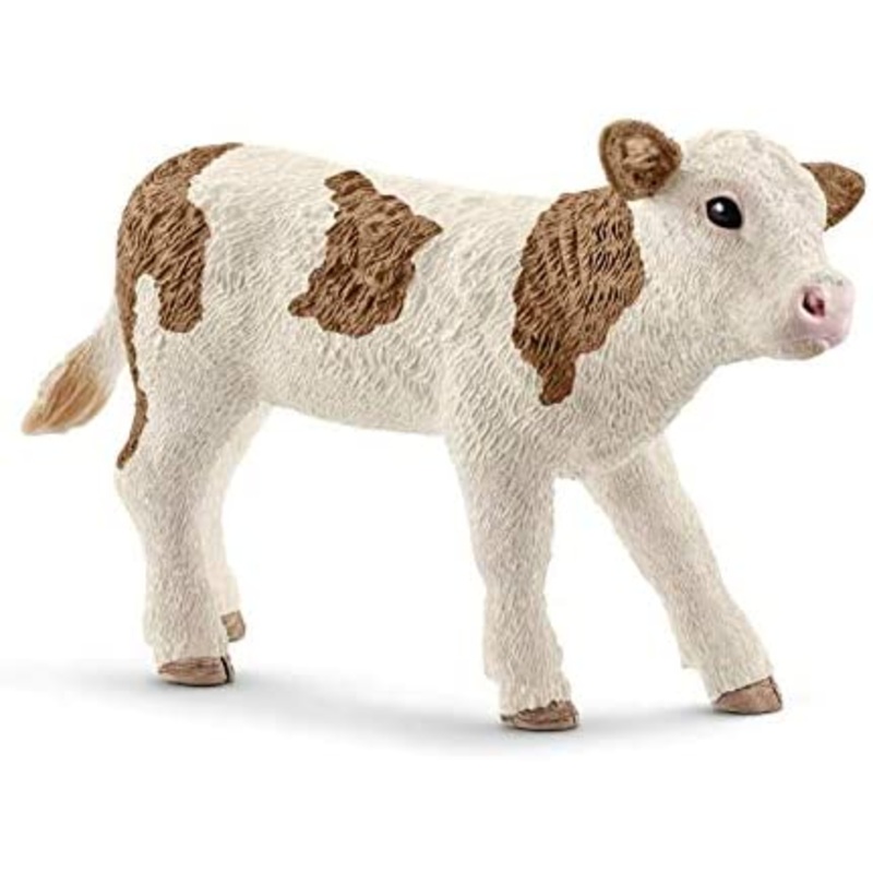 SCHLEICH  13802 FARM LIFE SIMMENTAL CALF