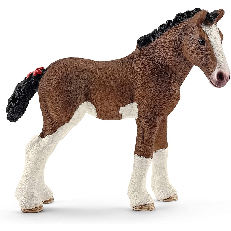 SCHLEICH  13810 FARM LIFE CLYDESDALE FOAL