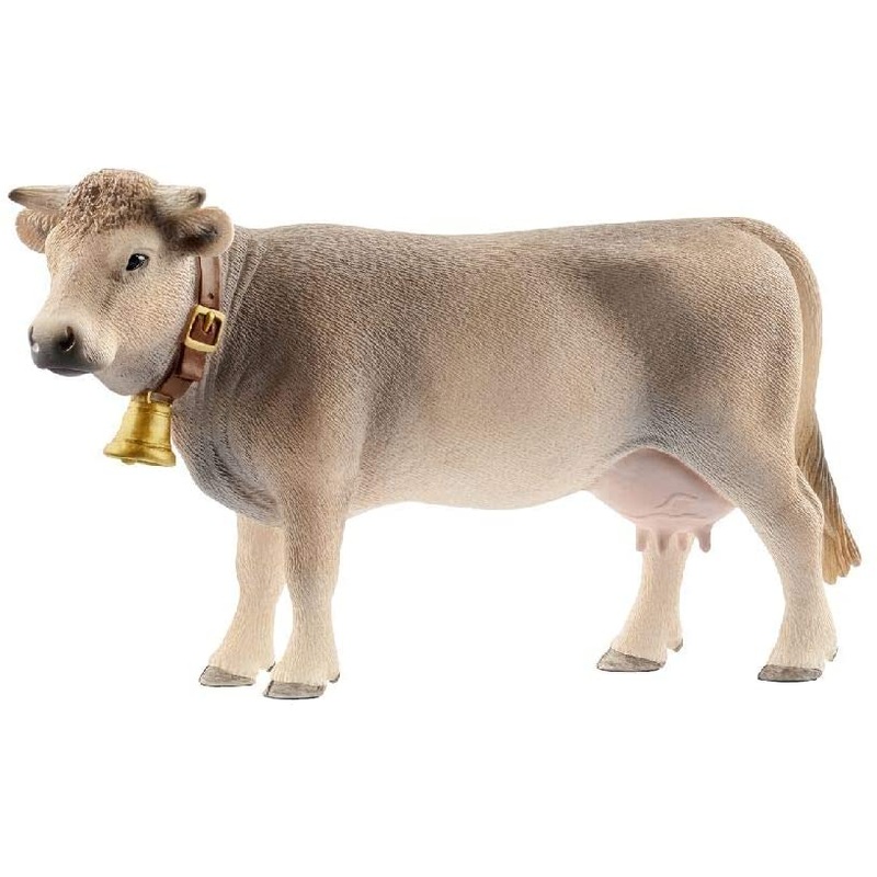 SCHLEICH  13874 FARM LIFE BRAUNVIEH COW