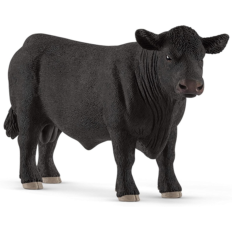 SCHLEICH  13879 FARM LIFE BLACK ANGUS BULL