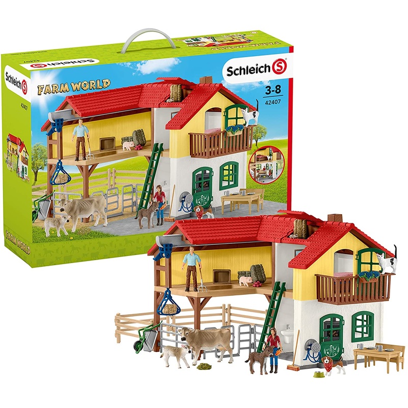 SCHLEICH  42407 FARM LIFE LARGE FARM HOUSE
