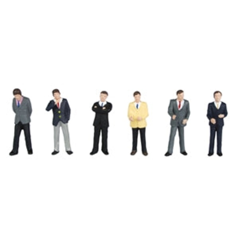 BACHMANN 36-040 BUSINESSMEN OO SCALE FIGURES