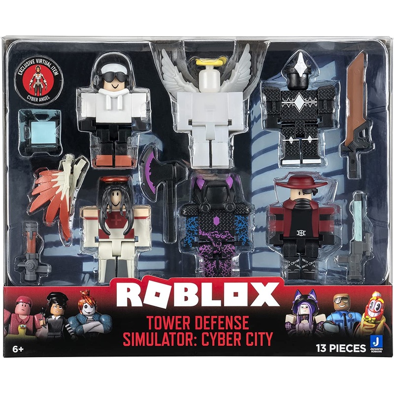 ROBLOX ROB0598 TOWER DEFENCE SIMULATOR: CYBER CITY PLAYSET