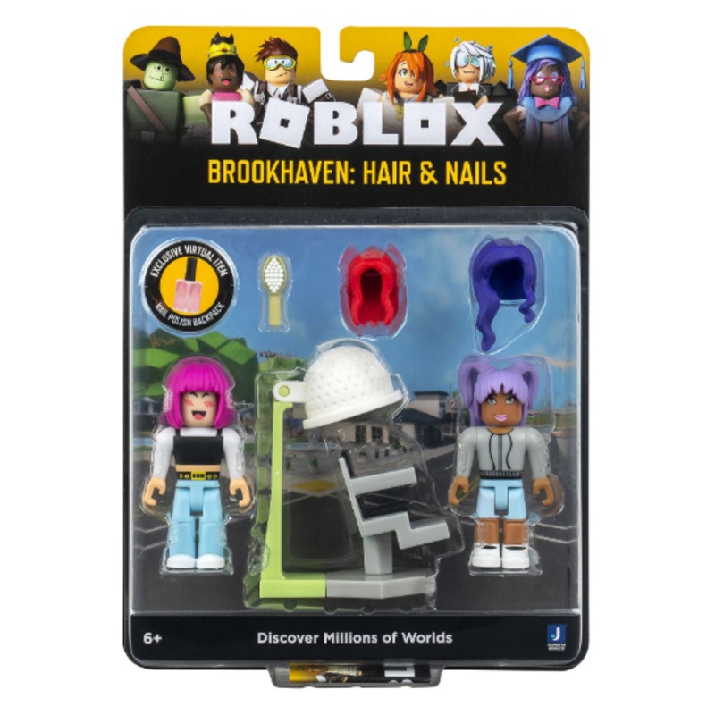 ROBLOX ROG0235 BROOK HAVEN : HAIR & NAILS GAME PACK