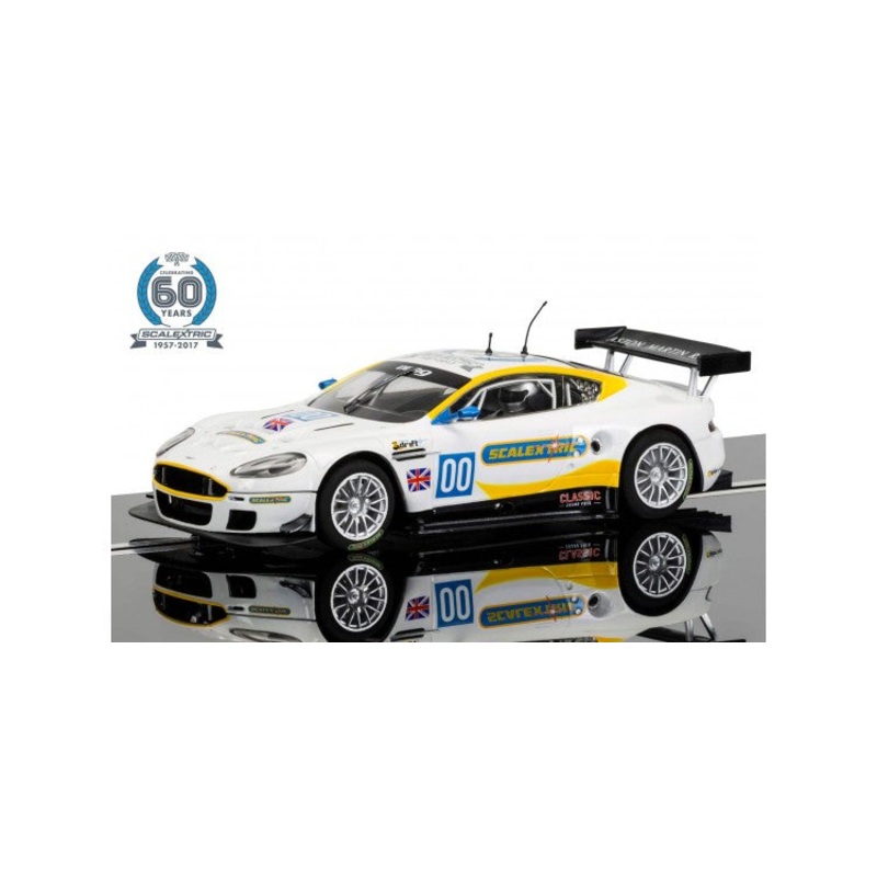 SCALEXTRIC CAR C3830A ASTON MARTIN DBR9 2 OF 7 CELEBRATING 60 YEARS