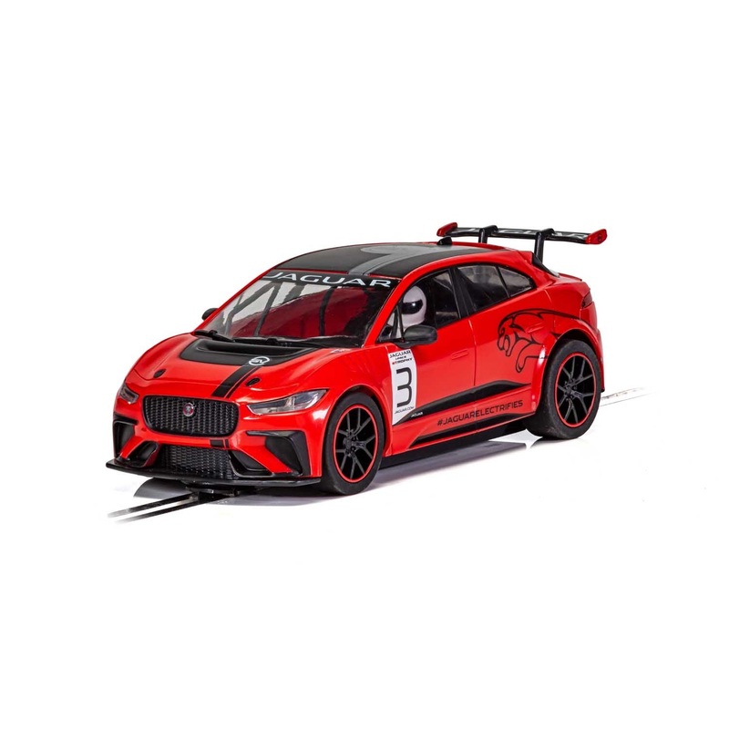 SCALEXTRIC CAR C4042 JAGUAR I PACE ETROPHY NO3