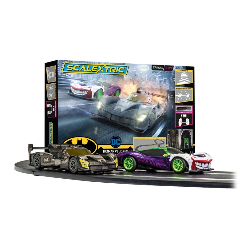 SCALEXTRIC SET C1451M BATMAN VS JOKER SET