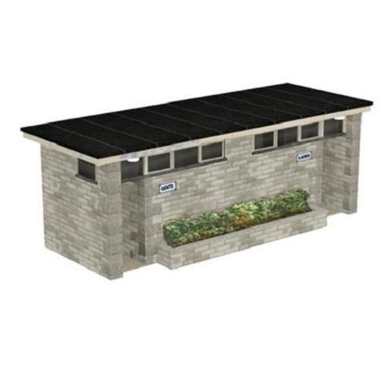 SCENECRAFT 44-0040 TOILET BLOCK