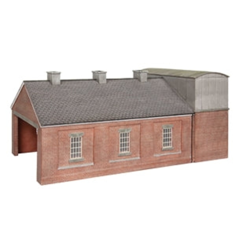SCENECRAFT 44-0114 LUCSTON STEAM ENGINE SHED