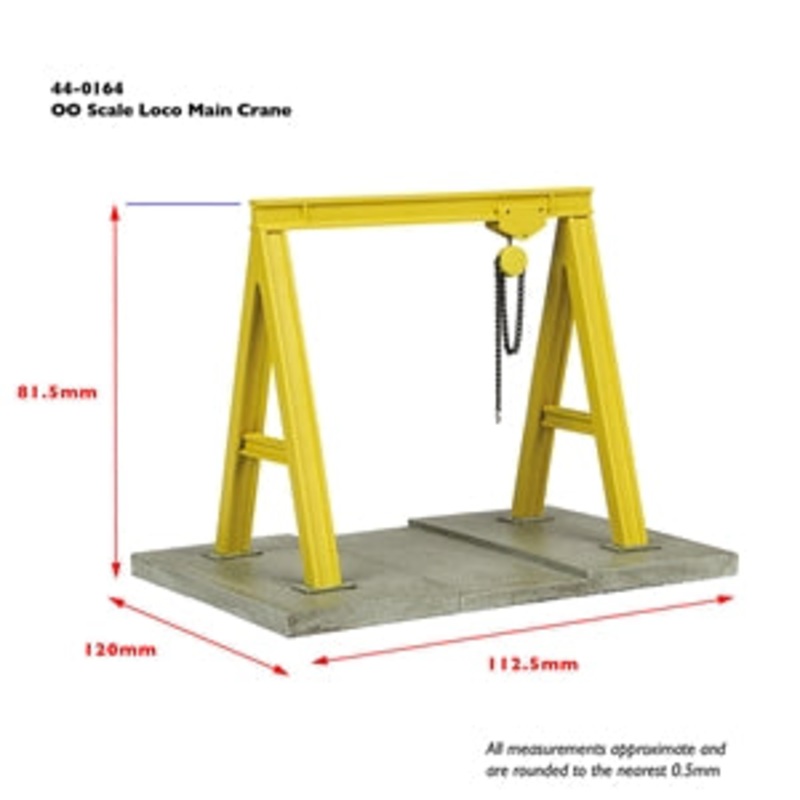 SCENECRAFT 44-0164 LOCO MAINTENANCE CRANE  OO SCALE