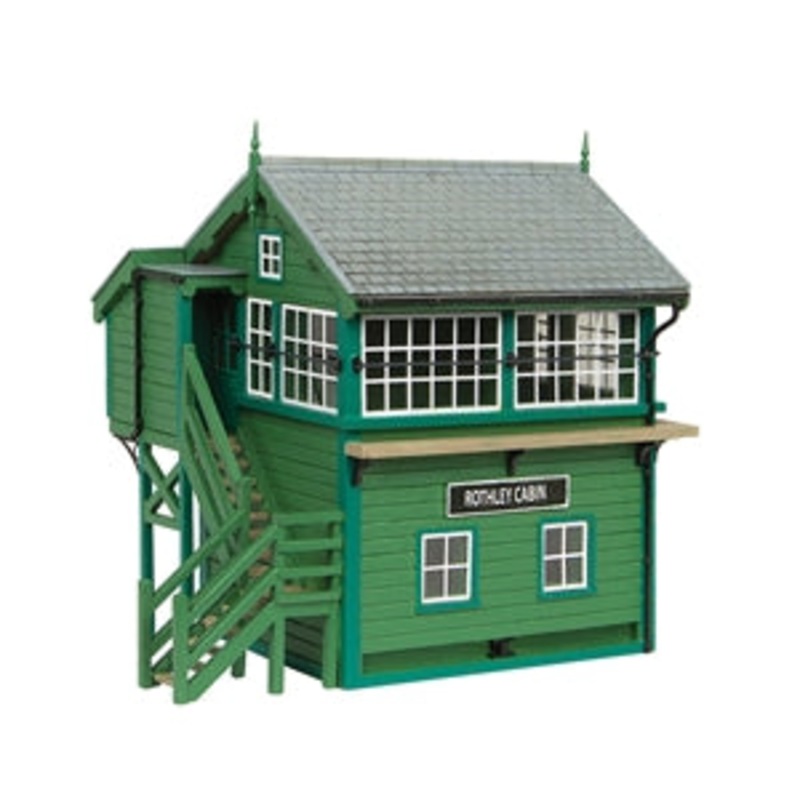 SCENECRAFT 44-0168G  GCR Signal Box Green OO SCALE