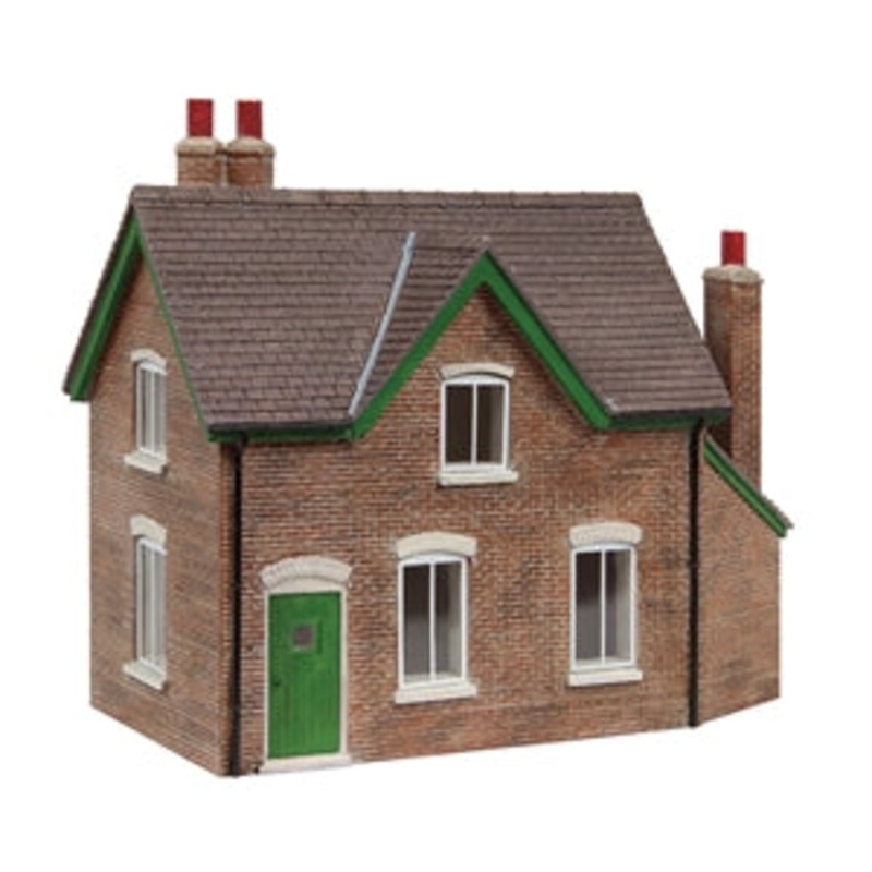 SCENECRAFT 44-0174G  GATEKEEPERS COTTAGE  GREEN   OO SCALE
