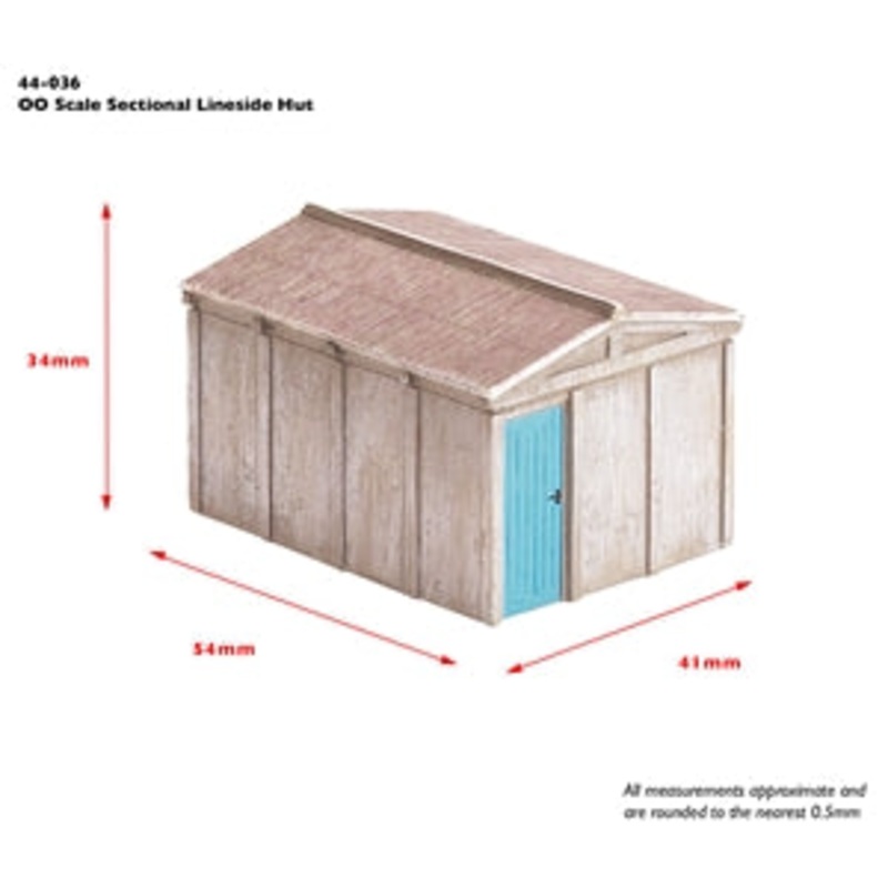 SCENECRAFT 44-036 SECTIONAL LINESIDE HUT
