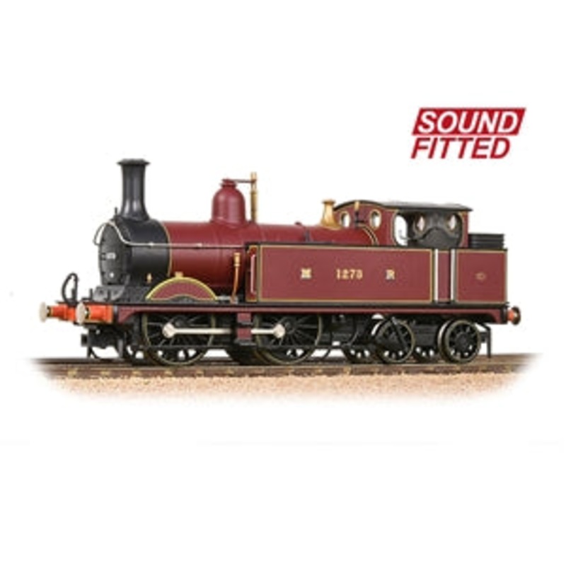 BACHMANN 31-740SF  MR 1532 CLASS 1273 MIDLAND RAILWAY CRIMSON LAKE SOUND FITTED