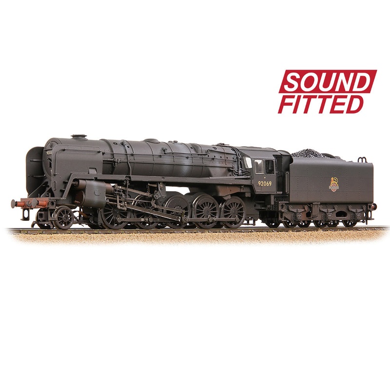 BACHMANN 32-852ASF BR Standard 9F with BR1F Tender 92069 BR Black (Early Emblem) [W] Sound Fitted