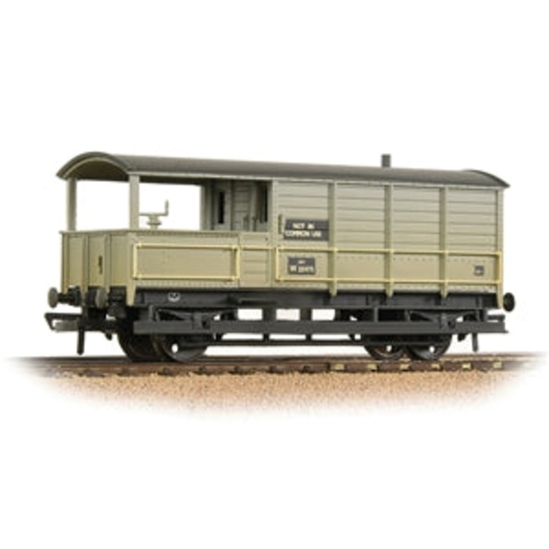 BACHMANN 33-308A 20 TON TOAD BRAKE VAN BR GREY WEATHERED