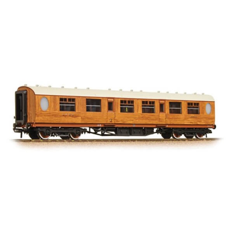 BACHMANN 34-410 THOMPSON COMPOSITE CORRIDOR LNER TEAK