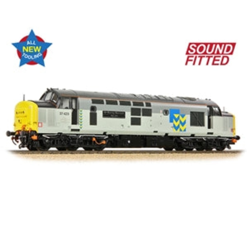 BACHMANN 35-337SF  Class 37/4 Refurbished 37423 'Sir Murray Morrison' BR RF Metals SectorLOCO SOUND FITTED