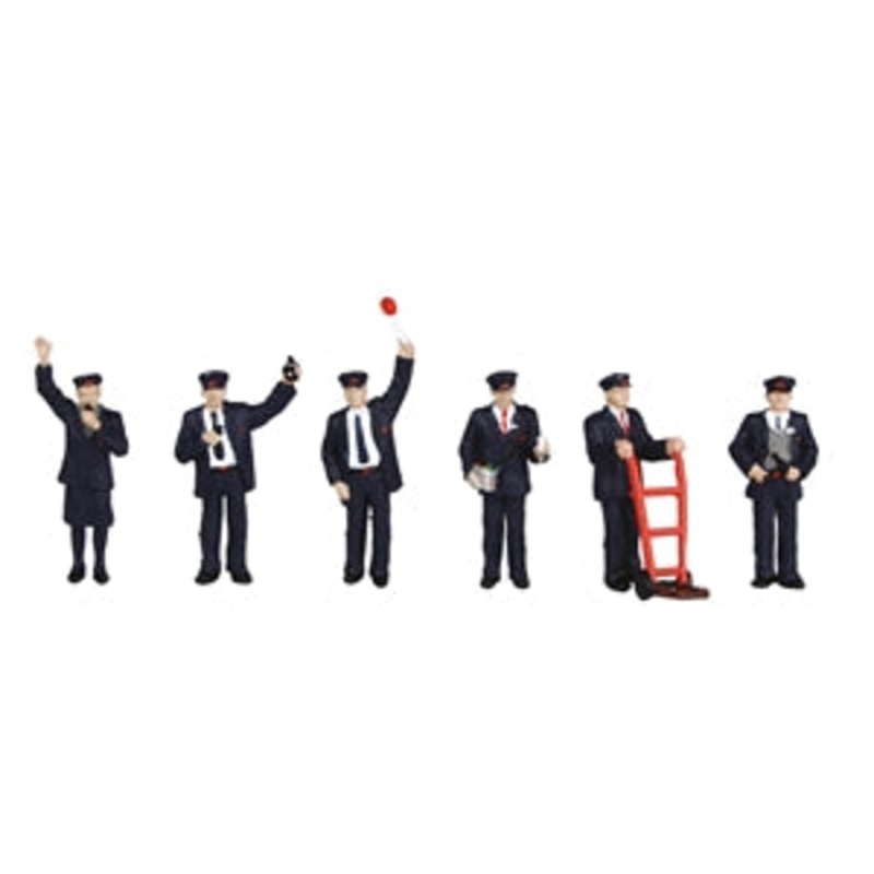 BACHMANN  36-043 STATION STAFF  OO SCALE FIGURES