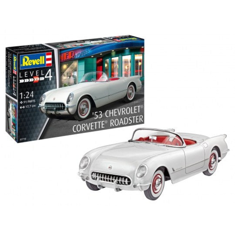 REVELL 67718 Model Set 1953 Chevrolet Corvette Roadster 1:24 SCALE