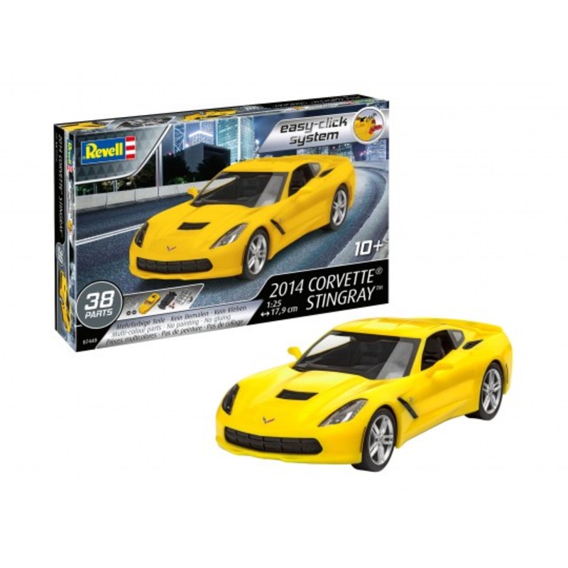 Revell 07449 2014 Corvette Stingray (easy-click)