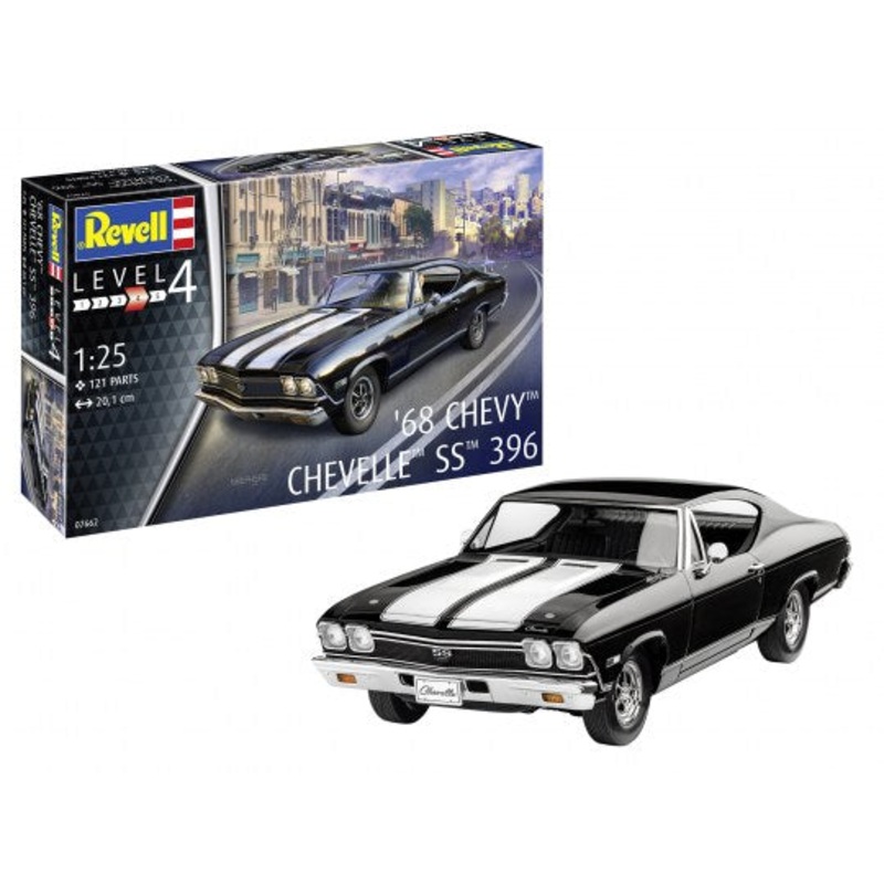 Revell 07662 1968 Chevy Chevelle SS 396