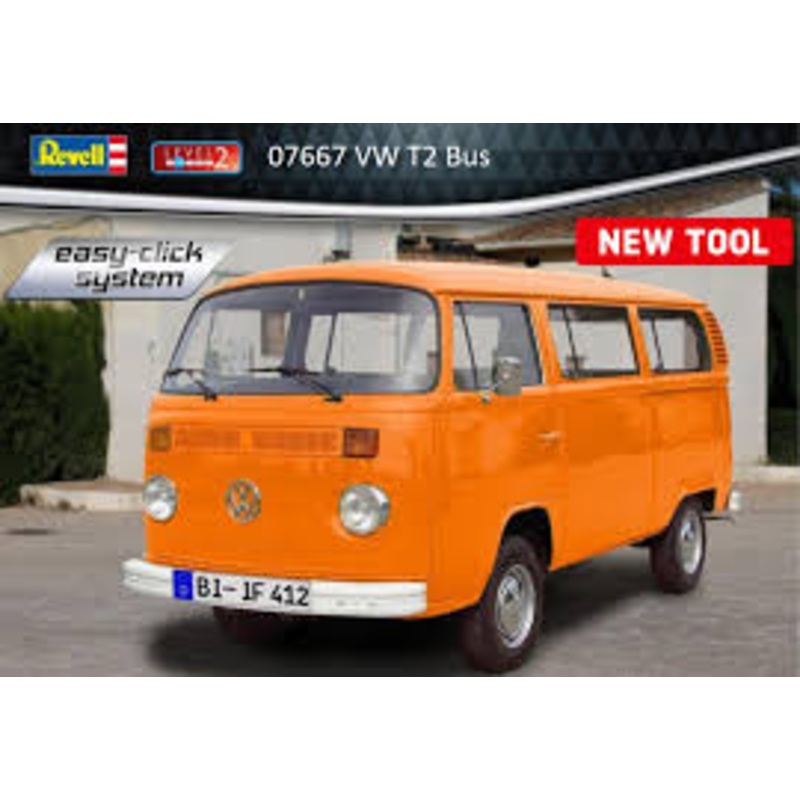 Revell 07667 VW T2 Bus (easy-click)