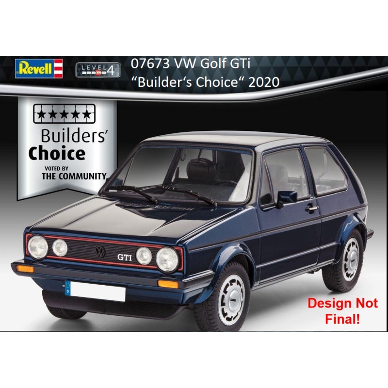Revell 07673 VW Golf GTi "Builders Choice"