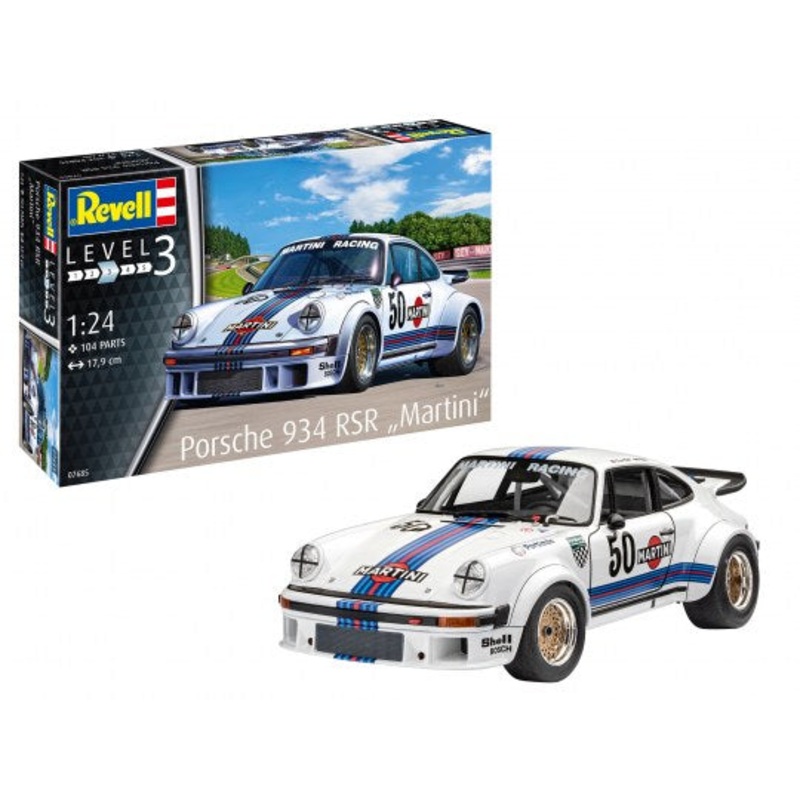 Revell 07685 Porsche 934 RSR "Martini Racing"